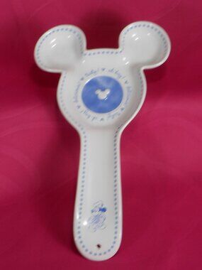 Disney Mickey Mouse porcelain spoon rest